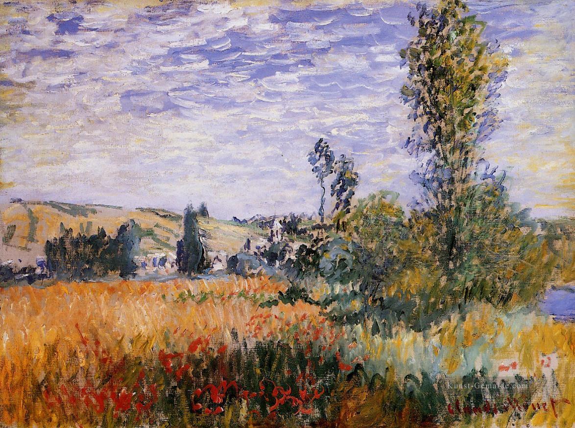 Landschaft bei Vetheuil Claude Monet Ölgemälde